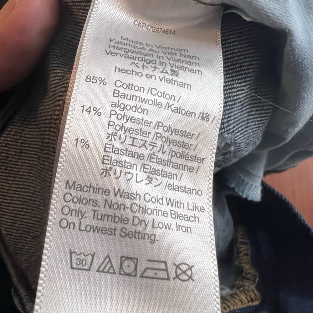 MADEWELL 10" High-Rise Skinny Jeans Sz 26 - Picture 5 of 14